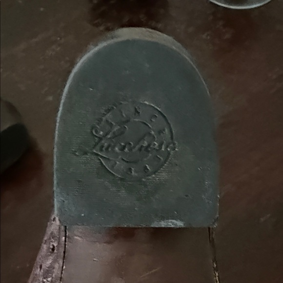 Women's Lucchese full Quill Ostrich Brown Western Boots - Picture 11 of 14